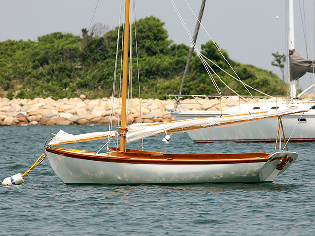 The Knob sailboat